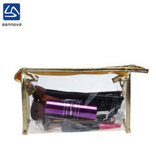 Custom Transparent Waterproof Clear Make Up Bag PVC Cosmetic Bag